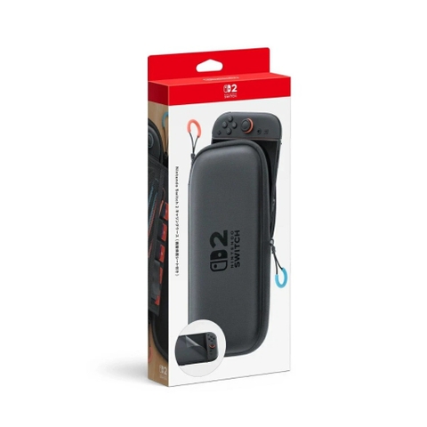 Túi đựng máy Nintendo Switch 2 kèm miếng dán màn hình chính hãng Nintendo