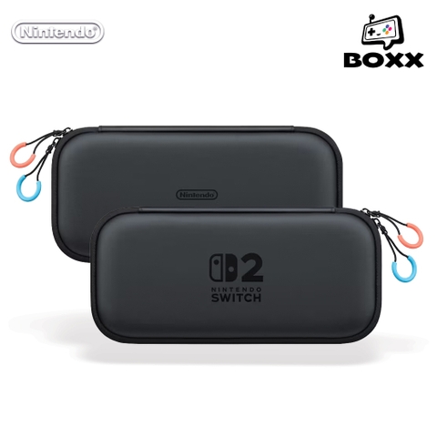 Túi đựng máy Nintendo Switch 2 kèm miếng dán màn hình chính hãng Nintendo