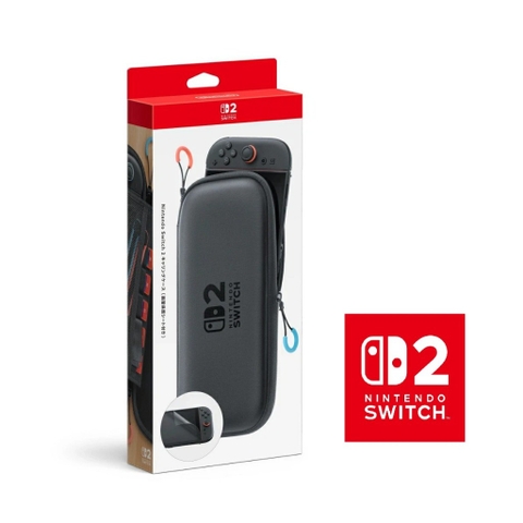 Túi đựng máy Nintendo Switch 2 kèm miếng dán màn hình chính hãng Nintendo