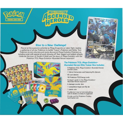 Pokemon TCG ETB Ascended Heroes mở pack săn thẻ hiếm