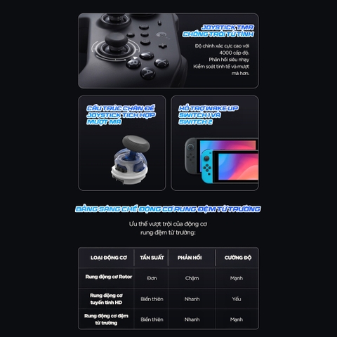 Tay cầm GuliKit TT MAX Controller cho Nintendo Switch, PC, Điện thoại, Steam Deck, Rog Ally
