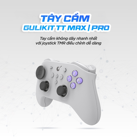 Tay cầm GuliKit TT MAX Controller cho Nintendo Switch, PC, Điện thoại, Steam Deck, Rog Ally