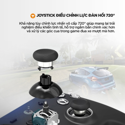 Tay cầm GuliKit TT MAX Controller cho Nintendo Switch, PC, Điện thoại, Steam Deck, Rog Ally