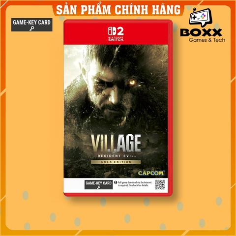 Băng Game Resident Evil Village Gold Edition Nintendo Switch 2