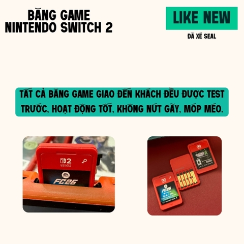 Băng Game Nintendo Switch 2 Like New đã qua sử dụng, ảnh thông tin 8