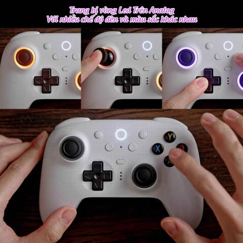 Tay cầm 8Bitdo Ultimate 2 Bluetooth Controller cho Nintendo Switch, Nintendo Switch 2 phiên bản Pikachu