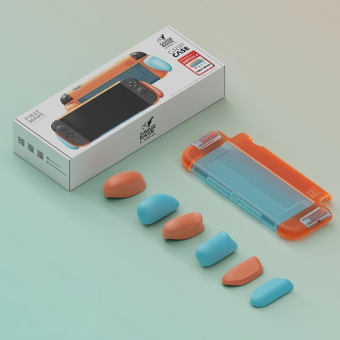 Ốp lưng GripCase chính hãng Skull & Co cho Nintendo Switch 2, Savage Raven GripCase First Wave Edition