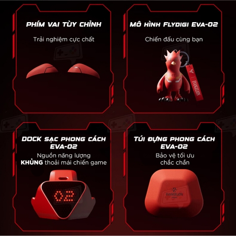 Tay cầm Flydigi Apex 5 phiên bản EVA Limited Edition