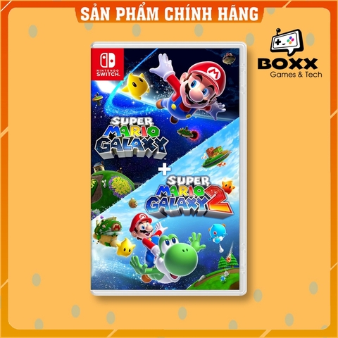 Băng Game Mario Galaxy + Super Mario Galaxy 2 Nintendo Switch