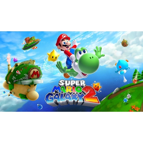 Băng Game Mario Galaxy + Super Mario Galaxy 2 Nintendo Switch
