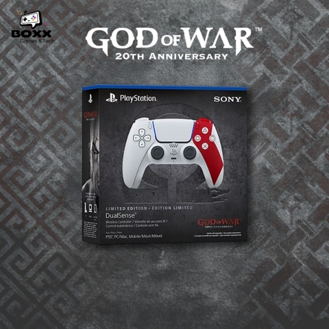 Tay Cầm PS5 DualSense God of War 20th Anniversary Limited Edition