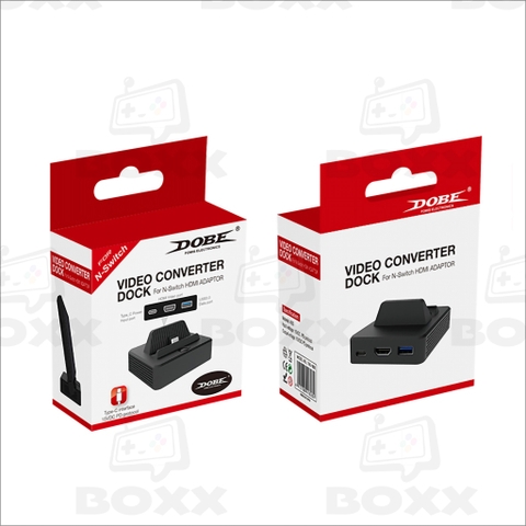 Dock sạc HDMI TV cho Nintendo Switch, Dock HDMI cho Nintendo Switch chính hãng Dobe