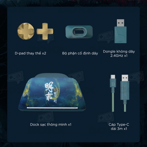 Tay Cầm GameSir G7 Pro WUCHANG: Fallen Feathers Edition Kèm Dock Sạc