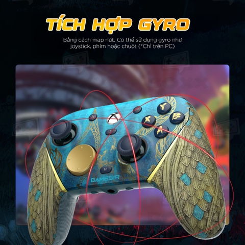 Tay Cầm GameSir G7 Pro WUCHANG: Fallen Feathers Edition Kèm Dock Sạc