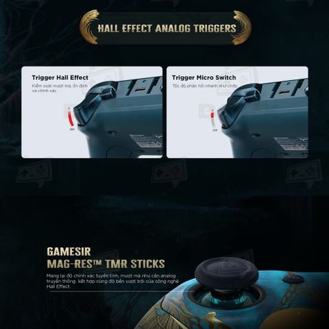 Tay Cầm GameSir G7 Pro WUCHANG: Fallen Feathers Edition Kèm Dock Sạc