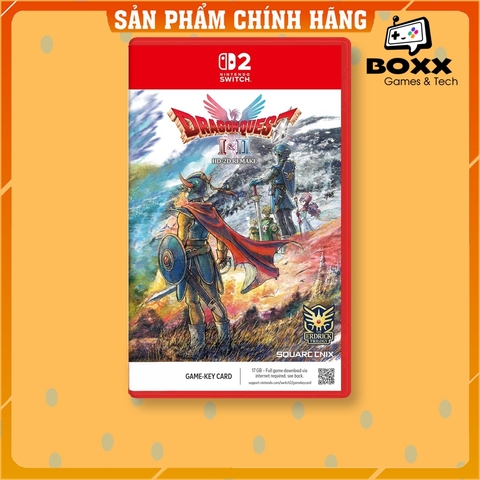 Băng Game DRAGON QUEST 1 & 2 HD-2D Remake Nintendo Switch