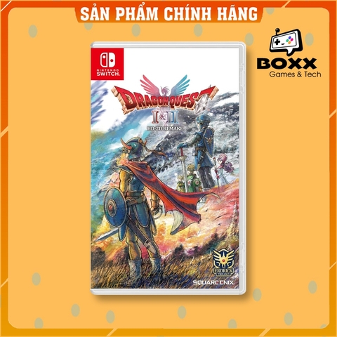 Băng Game DRAGON QUEST 1 & 2 HD-2D Remake Nintendo Switch