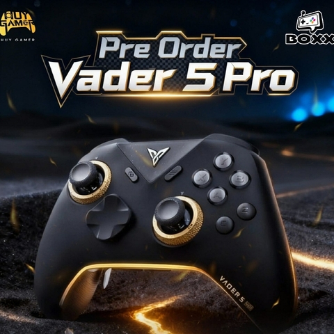 Tay cầm Flydigi Vader 5 Pro hỗ trợ Macro, Phím Cơ, Polling Rate 1000Hz cho Nintendo Switch, PC, Laptop, Steam Deck