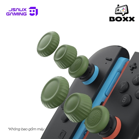 Núm bọc Analog cho Nintendo Switch 2 bộ 6 nút chính hãng JSAUX