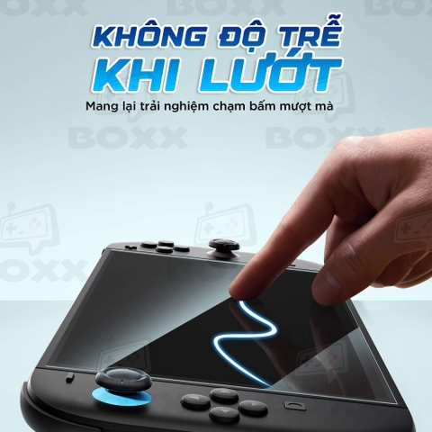 Kính cường lực cho Nintendo Switch 2 chính hãng JSAUX có kèm khung dán