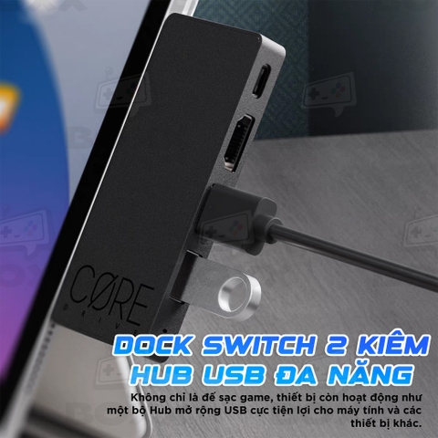 Dock xuất hình chính hãng Skull & Co Jumpgate cho Nintendo Switch 2