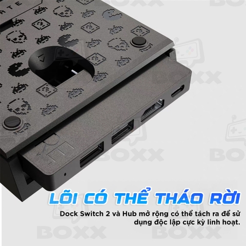 Dock xuất hình chính hãng Skull & Co Jumpgate cho Nintendo Switch 2