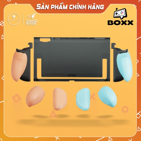 Ốp lưng Skull & Co FissionGrip cho Nintendo Switch 2, Savage Raven by Skull & Co. FissionGrip