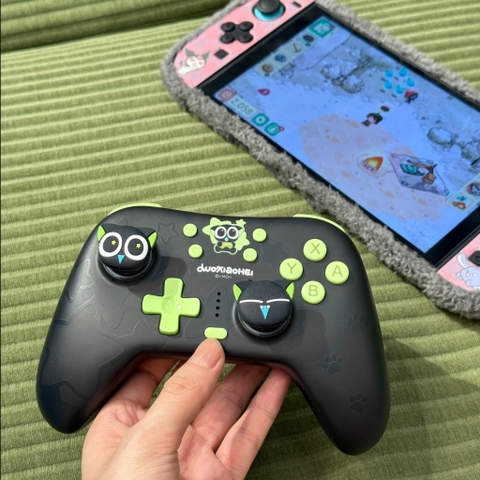Tay cầm GeekShare Mèo HEI Wireless Controller cho Nintendo Switch, Windows