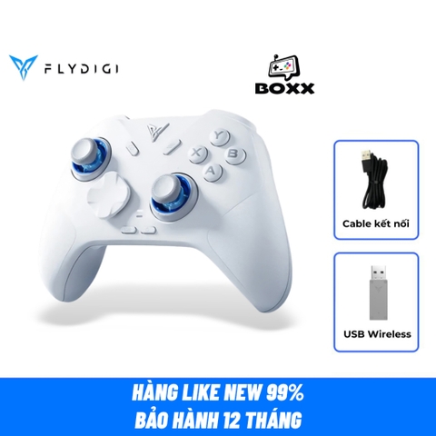 Tay Cầm Flydigi Direwolf 4 Polling Rate 1000Hz, Hall Effect, Joystick Tùy Chỉnh Lực cho Nintendo Switch, PC, Laptop