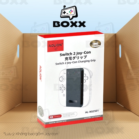Grip Sạc Joy Con cho Nintendo Switch 2 chính hãng Aolion