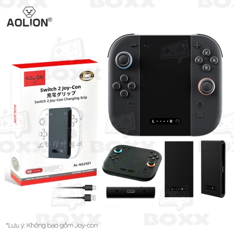 Grip Sạc Joy Con cho Nintendo Switch 2 chính hãng Aolion
