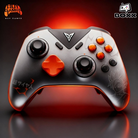 Tay cầm Flydigi Vader 5 Pro Phiên Bản Goku cho Nintendo Switch, PC, Laptop, Steam Deck