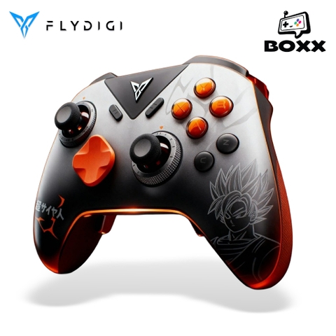 Tay cầm Flydigi Vader 5 Pro Phiên Bản Goku cho Nintendo Switch, PC, Laptop, Steam Deck