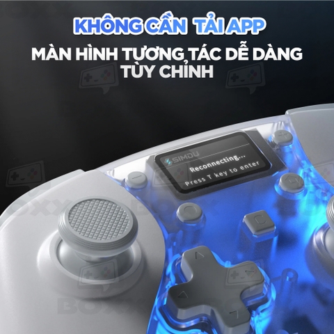 Tay Cầm SIMDU Starship-01 Wireless cho Nintendo Switch, Nintendo Switch 2, PC, Laptop