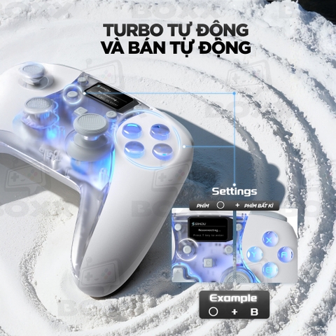 Tay Cầm SIMDU Starship-01 Wireless cho Nintendo Switch, Nintendo Switch 2, PC, Laptop