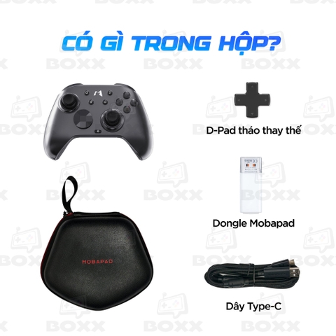 Tay Cầm Mobapad HuBen 2 - Joystick Cảm Ứng Tụ Điện, Phím Cơ Omron, HD Rumble - Hỗ Trợ Switch / Switch 2 / PC / Mobile