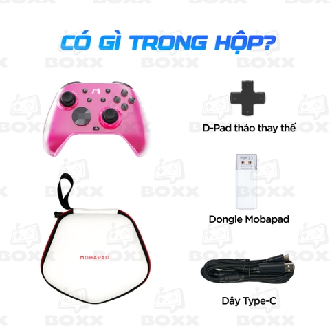 Tay Cầm Mobapad HuBen 2 - Joystick Cảm Ứng Tụ Điện, Phím Cơ Omron, HD Rumble - Hỗ Trợ Switch / Switch 2 / PC / Mobile