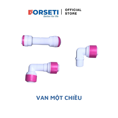 Van 1 chiều ren và cắm nhanh dùng cho máy lọc nước RO Karofi, Kangaroo, Sunhouse,...