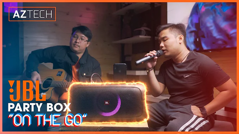 Siêu loa kẹo kéo JBL Party Box On the go !