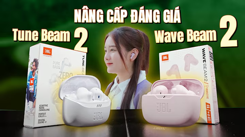 Review bộ đôi tai nghe JBL Tune Beam 2 và JBL Wave Beam 2