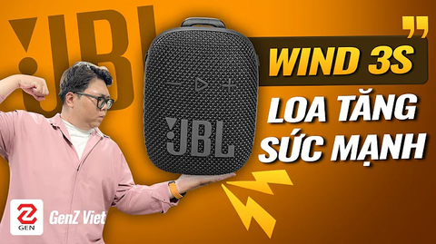 Trải nghiệm loa di động JBL Wind 3S: nhỏ nhưng rất nhiều 
