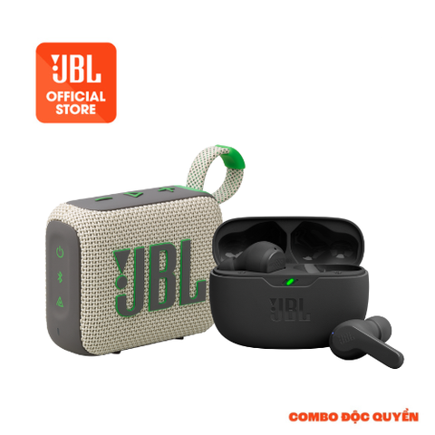 [COMBO ĐỘC QUYỀN 7] COMBO LOA BLUETOOTH GO 4 & TAI NGHE BLUETOOTH JBL WAVE BEAM