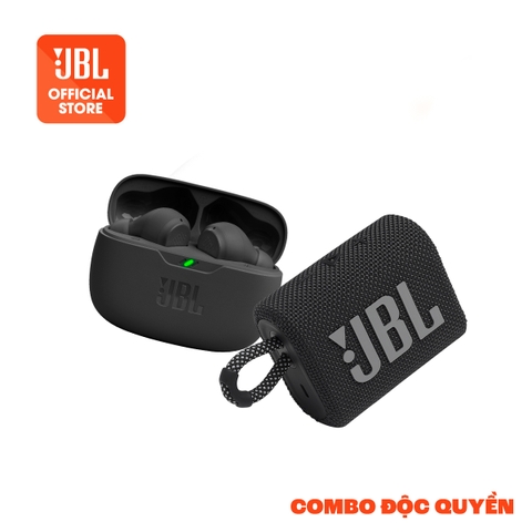 [COMBO ĐỘC QUYỀN 1] COMBO LOA BLUETOOTH GO 3 & TAI NGHE BLUETOOTH JBL WAVE BEAM
