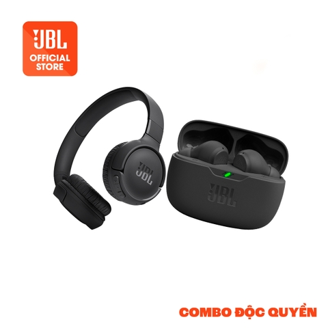 [COMBO ĐỘC QUYỀN 4] TAI NGHE BLUETOOTH JBL WAVE BEAM & TAI NGHE CHỤP TAI TUNE 520BT
