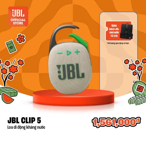 Loa Bluetooth JBL CLIP 5 - Hàng Chính Hãng