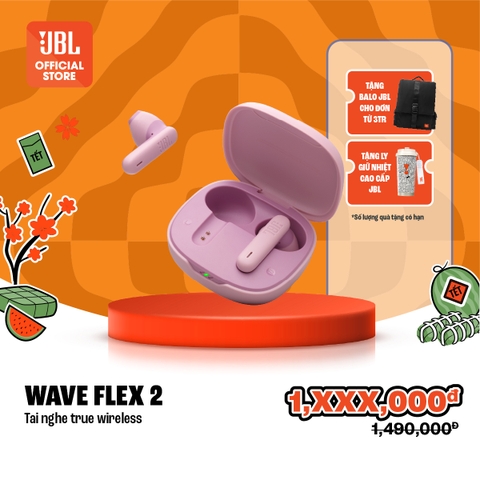 Tai nghe Bluetooth JBL Wave Flex 2 - Hàng chính hãng