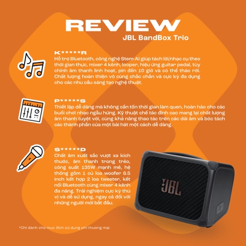 Loa Bluetooth JBL BandBox Trio