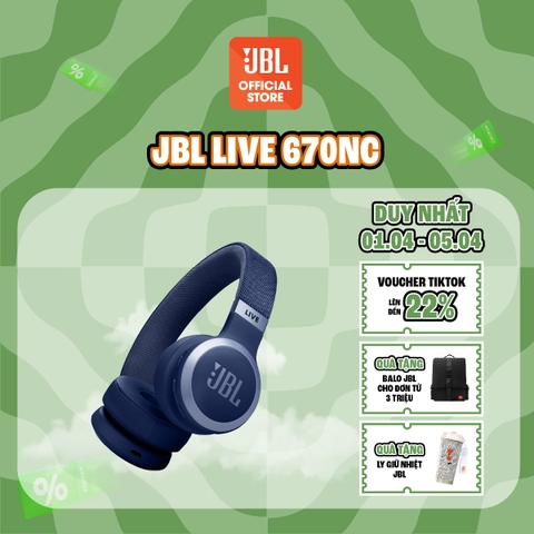 Tai Nghe JBL Live 670NC - Hàng Chính Hãng