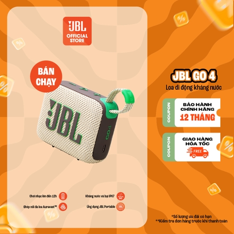 [BEST SELLER] Loa Bluetooth JBL Go 4 - Hàng Chính Hãng