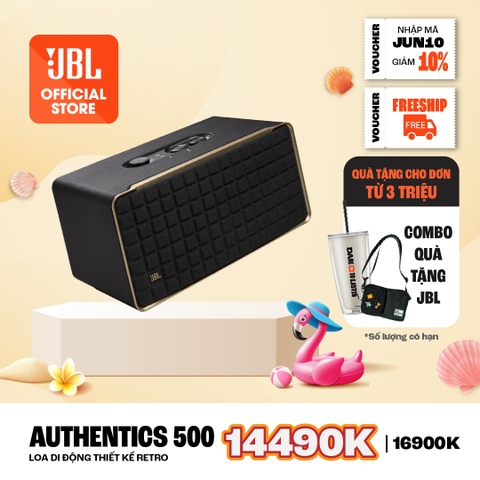 [NHẬP JUN10 GIẢM 10%] Loa JBL Authentics 500 - MUA ĐỂ NHẬN QUÀ - Hàng Chính Hãng